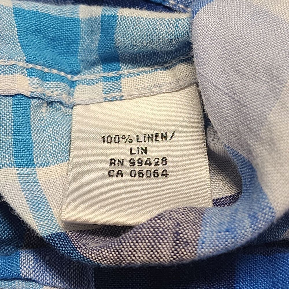 BUGATCHI LINEN LONG SLEEVE BUTTON DOWN SIZE‎ L - Picture 6 of 12